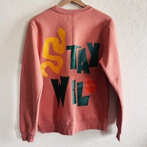 Roku Studio | Stay Wild Crewneck Sweatshirt | M